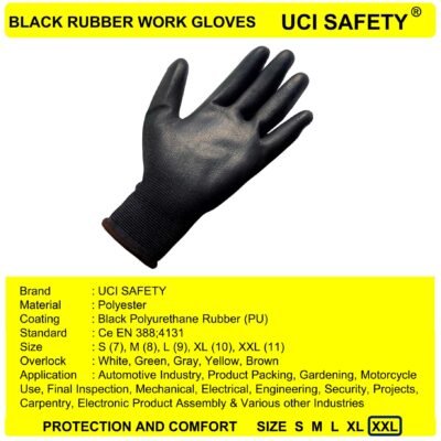 Uci Safety Satpam Proyek Kerja Bahan Nylon - Gambar 3