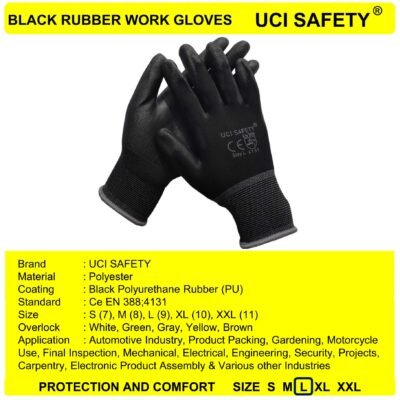 Uci Safety Industri Pengaman kerja otomotif Hand Gloves