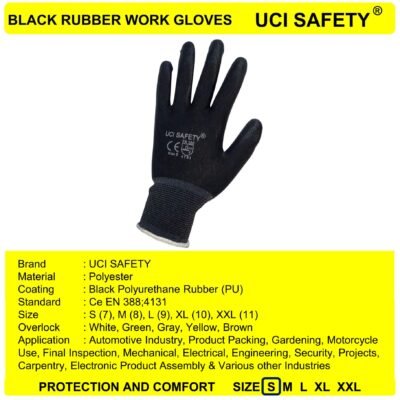 Gloves Motor Palm Fit Pabrik Mekanik - Gambar 4