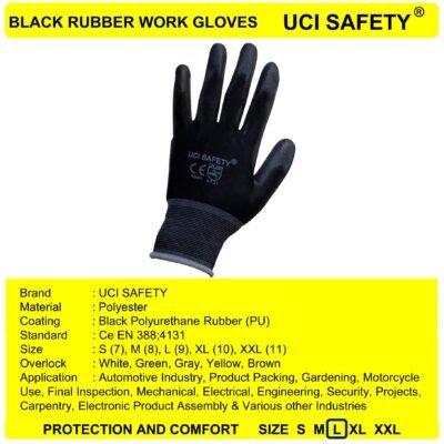 Uci Safety Packing Satpam Pengaman kerja Bahan Nylon