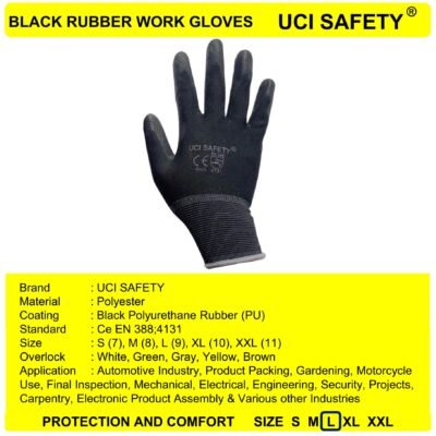 Sarung Tangan Packing Satpam Hand Gloves Anti Slip