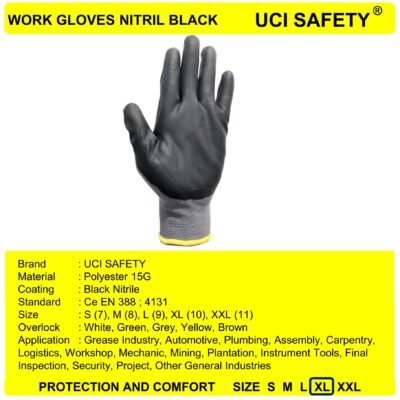 Uci Safety Multitask Security En 388 Bengkel - Gambar 2