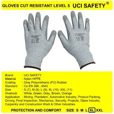 Sarung Tangan Safety Kerja Motor Hand Gloves