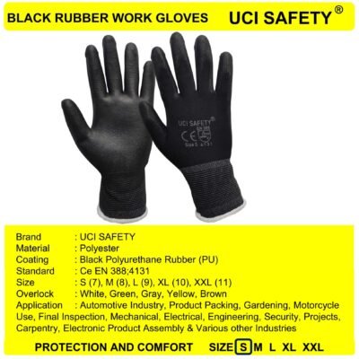 Uci Safety Polyurethane Anti Slip PU Mekanik - Gambar 5