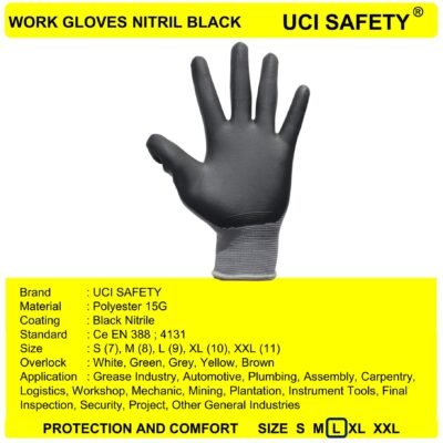 Uci Safety Multi Purpose Mechanical Bengkel - Gambar 4