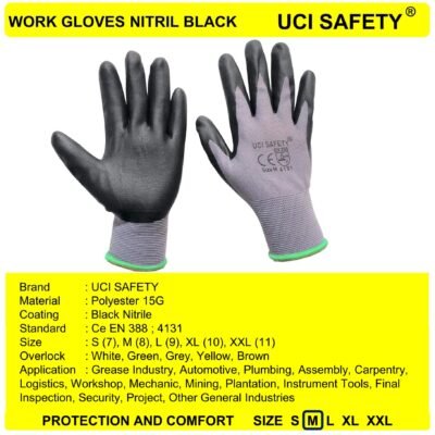 Gloves Bengkel Electrical Multi Purpose En - Gambar 3