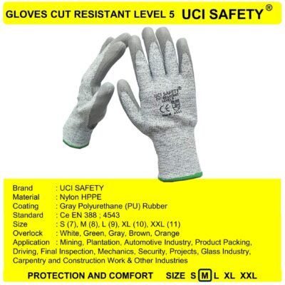 Sarung Tangan Welding Anti Gores Anti Slip - Gambar 3