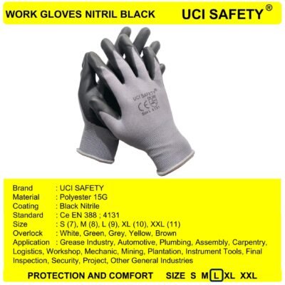 Gloves Bengkel Electrical Multi Purpose En - Gambar 2