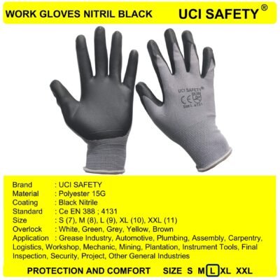 Gloves Anti Licin Coating Work Proyek - Gambar 4