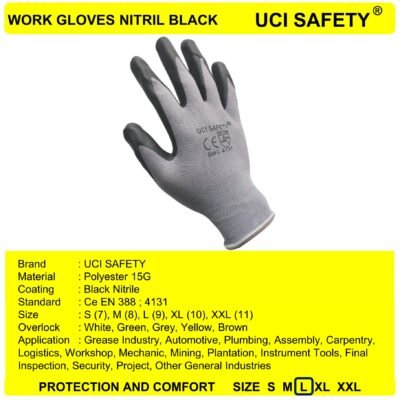 Gloves Bagunan Mechanical K Hse Pabrik