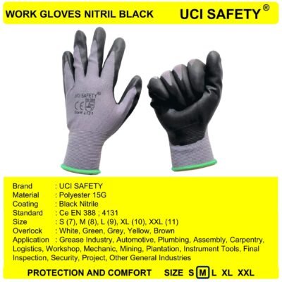 Uci Safety Nitril Mekanik Teknik mesin Pabrik