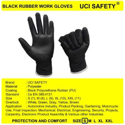 Uci Safety Pengaman kerja Palm Fit Proyek Polyurethane - Gambar 5