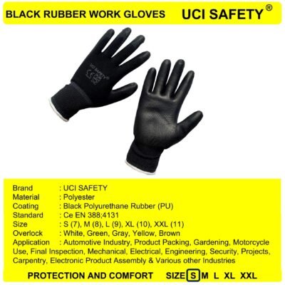Uci Safety Packing Satpam Pengaman kerja Bahan Nylon - Gambar 3
