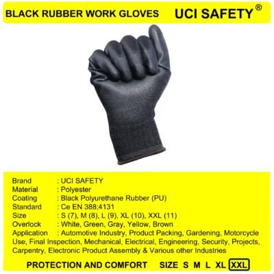Uci Safety otomotif Polyester Bengkel Palmfit - Gambar 5