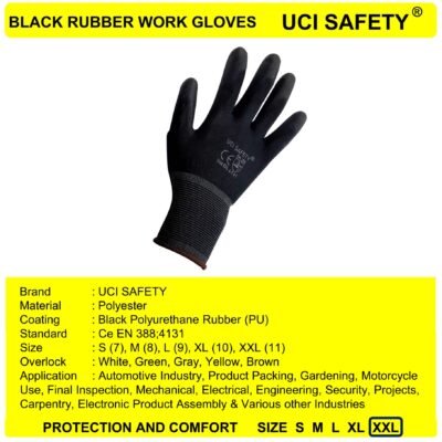 Uci Safety Pengaman kerja Palm Fit Proyek Polyurethane