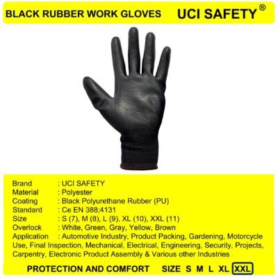 Uci Safety Bagunan Berkebun Polyester Polyurethane - Gambar 4