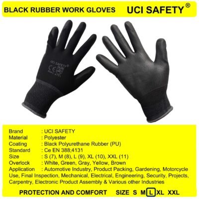 Uci Safety Mekanik Berkebun Pengaman kerja Security - Gambar 2