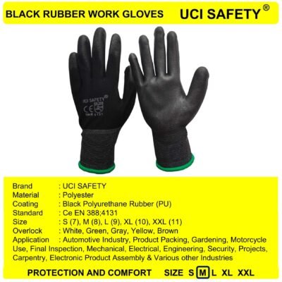 Uci Safety Montir Berkebun Palmfit Safety Gloves - Gambar 2