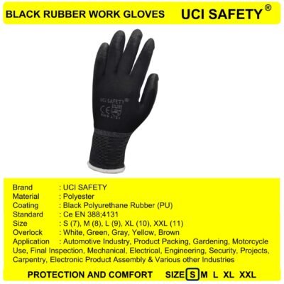 Uci Safety Pengaman kerja Palm Fit Proyek Polyurethane - Gambar 4
