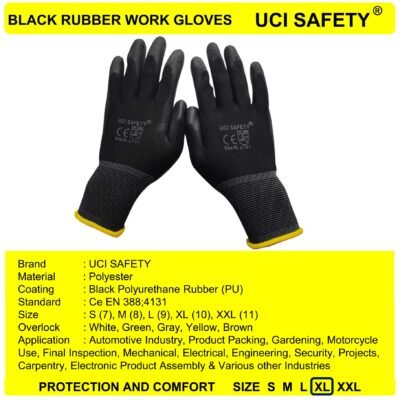 Uci Safety Pengaman kerja Palm Fit Proyek Polyurethane - Gambar 3
