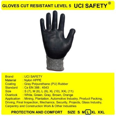 Uci Safety Pabrik Industri Sarung Tangan 4543 - Gambar 2