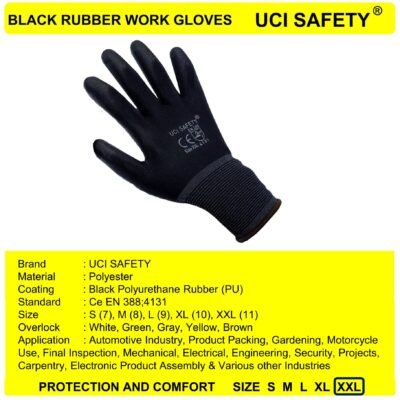 Uci Safety otomotif Polyester Bengkel Palmfit - Gambar 3