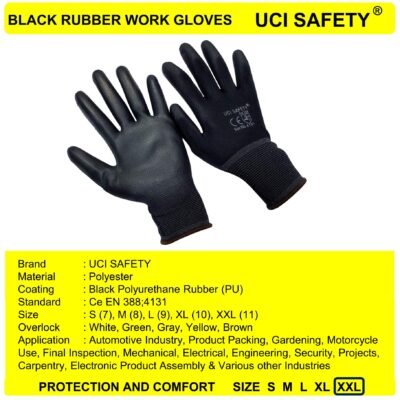 Uci Safety Montir Berkebun Palmfit Safety Gloves - Gambar 5
