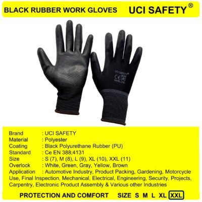 Uci Safety PU Montir Pengaman kerja Security - Gambar 5