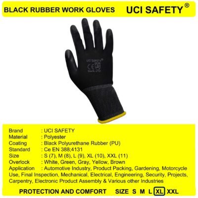 Uci Safety Packing Anti Slip PU Mekanik - Gambar 2