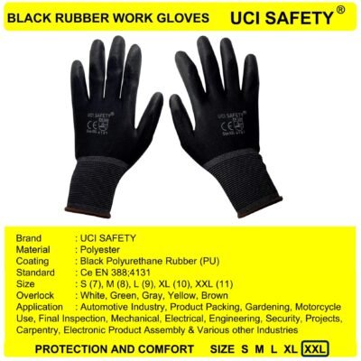 Uci Safety Satpam Proyek Kerja Bahan Nylon - Gambar 5