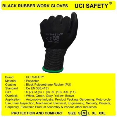 Uci Safety Mekanik Palm Fit otomotif Industri - Gambar 4