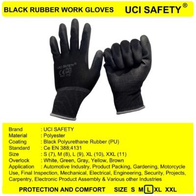 Uci Safety Packing Anti Slip PU Mekanik - Gambar 4