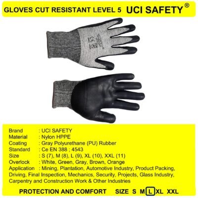 Uci Safety Berkebun Anti Benda Tajam Telapak Tangan