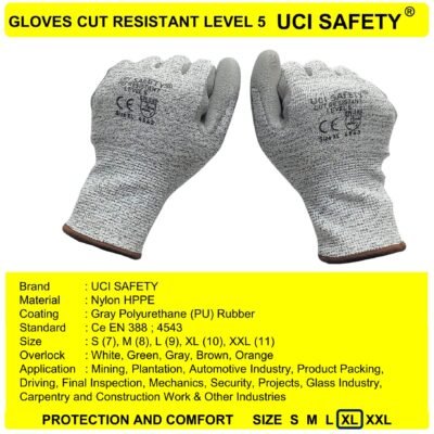 Gloves Berkebun Safety Gloves Cut Glove
