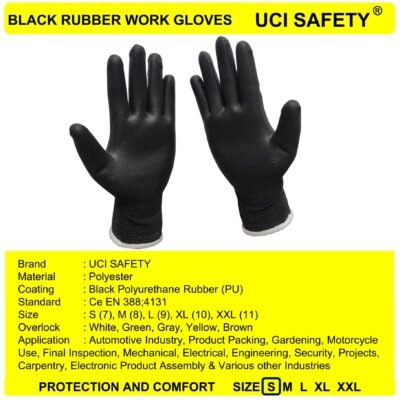 Uci Safety Packing Tukang Proyek Hitam - Gambar 3