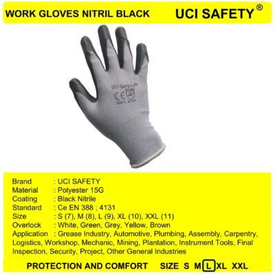 Uci Safety Safety Gloves En Mechanical