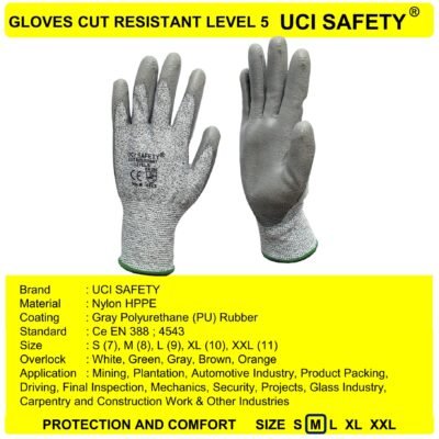 Gloves Anti Iris Telapak Tangan Berkebun - Gambar 5