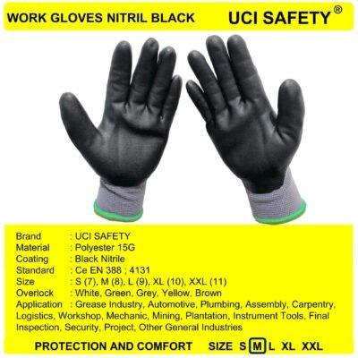 Gloves Nylon Electrical Teknik mesin Work