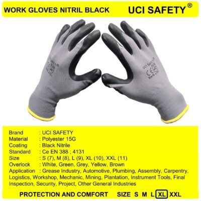 Gloves Coating Electrical Safety Kerja En